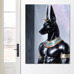 Anubis Guardian of the Pharaoh - NicheCanvas