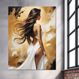 Female Portrait 202 - Johanjjf - NicheCanvas