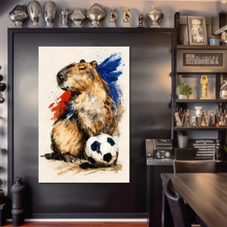 The Champion of the Riverbank - NicheCanvas
