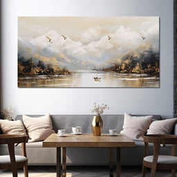 Tranquil Alpine Morning Voyage - NicheCanvas