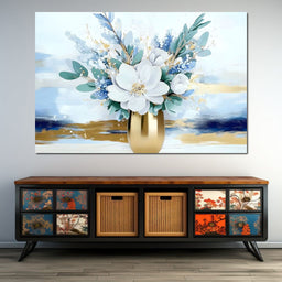 Golden Bouquet Dreamscape - NicheCanvas