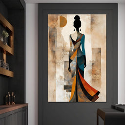 Colorful Modern Art 055 - Johanjjf - NicheCanvas