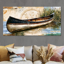Solitude Upon The Quiet Shore - NicheCanvas