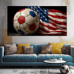 National Soccer Pride - NicheCanvas