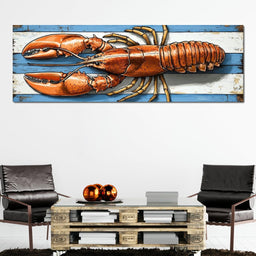 Oceanic Lobster Deligh - NicheCanvas