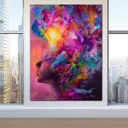 Chromatic Thought Ignition - NicheCanvas