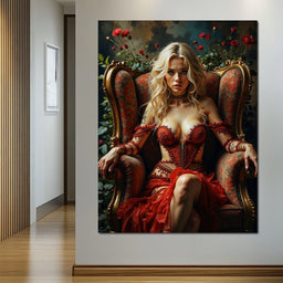 Female Portrait 329 - Johanjjf - NicheCanvas