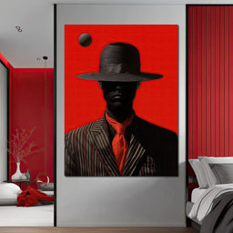 The Man Who Wasn’t There - TooplesArt - NicheCanvas