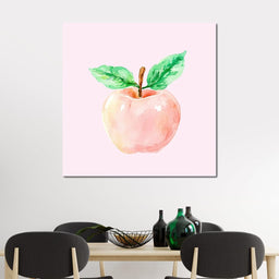 Pastel Apple Delight - NicheCanvas