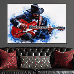 Harmony of Electric Strings - NicheCanvas