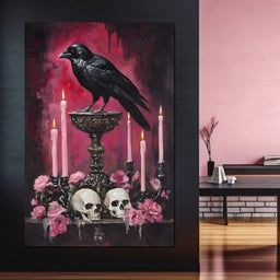 Raven's Secret Sanctuary - NicheCanvas