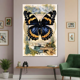 Gilded Wings Of The Natural Archive - NicheCanvas