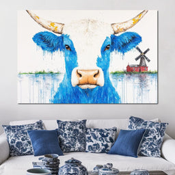 Blue Bull Farm Horizon - NicheCanvas