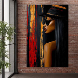 Elegance of Urban Shadows - NicheCanvas