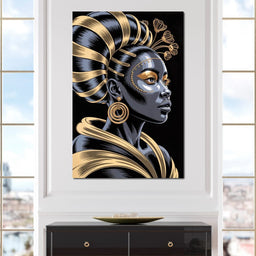 The Gilded Goddess - TooplesArt - NicheCanvas