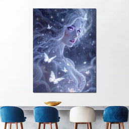 The Butterfly Nebula Queen - TooplesArt - NicheCanvas