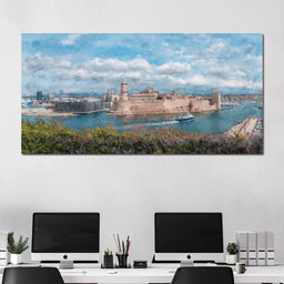 Marseille 2 - Eltan - NicheCanvas