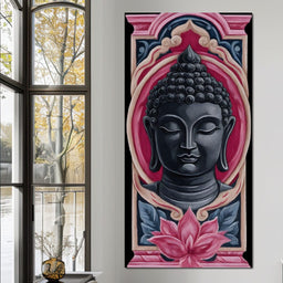 Buddha Tranquil Blossom Reflection - NicheCanvas