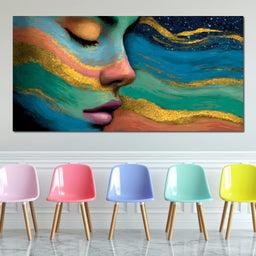 Celestial Dream Portrait Glow - NicheCanvas