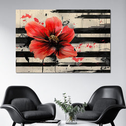 Bloom of Contrasts - NicheCanvas