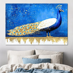 Royal Plumes Celestial Enchantment - NicheCanvas
