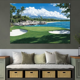 Exotic Golf Course - NicheCanvas