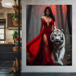 Female Portrait 198 - Johanjjf - NicheCanvas