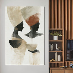 Two Souls Sharing A Morning Ritual - NicheCanvas