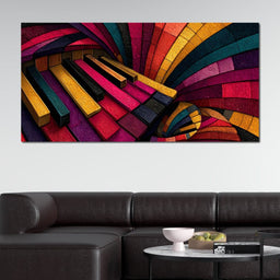 Colorful Rhapsody Journey - NicheCanvas