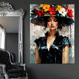 Female Portrait 0039 - Vizahn Burger - NicheCanvas