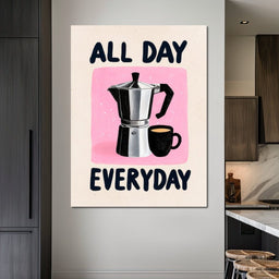 All Day Coffee Ritual - NicheCanvas