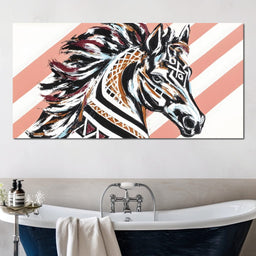 Abstract Equine Rhythm - Alicia Smith - NicheCanvas