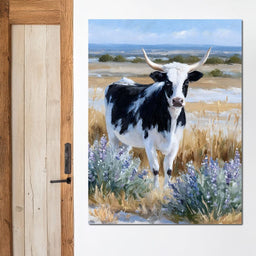 Longhorn Meadow Wildflowers - NicheCanvas