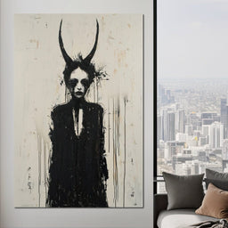 Veiled Presence of Shadows - NicheCanvas