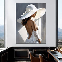 Female Portrait 350 - Johanjjf - NicheCanvas