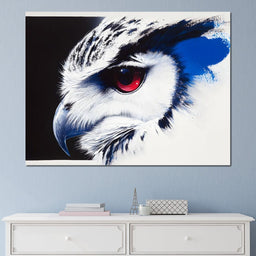 Majestic Owl Visionary Glimpse - NicheCanvas