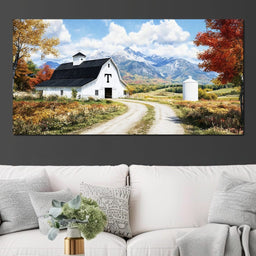 Pathway to Country Bliss - NicheCanvas