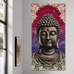 Celestial Buddha Tranquil Flow - NicheCanvas