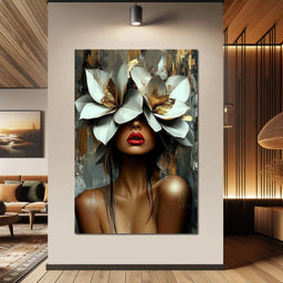 Golden Petals Revelation - Cole Williams - NicheCanvas