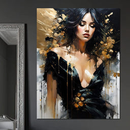 Female Portrait 0056 - Vizahn Burger - NicheCanvas