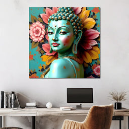 Radiant Petals Tranquility - NicheCanvas