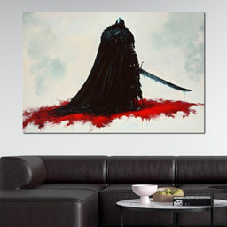 Shadowed Guardian Resolve - NicheCanvas