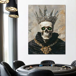 Regal Sovereign of Shadows - Raven Blackwood - NicheCanvas