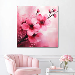 Petals of Radiant Blossom - NicheCanvas