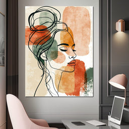 Contours of a Quiet Afternoon - NicheCanvas