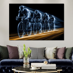 Kinetic Pulse of the Peloton - NicheCanvas