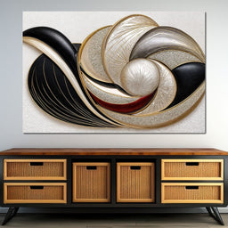 The Jewelled Snail Of Ivory Deco - TooplesArt - NicheCanvas