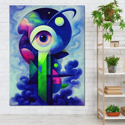 Cubist Consciousness - TooplesArt - NicheCanvas