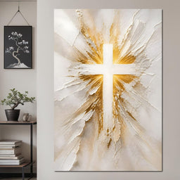 Radiant Light Beyond Death - NicheCanvas