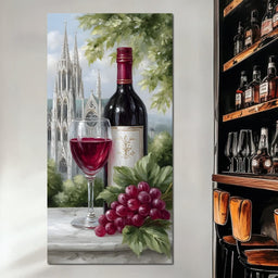 Cathedral Vines Vintage Elegance - NicheCanvas